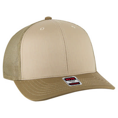 6 PANEL MID PROFILE MESH BACK TRUCKER CAP