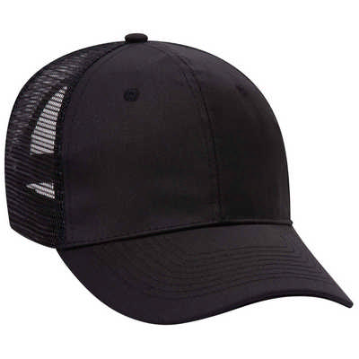 6 PANEL MID PROFILE MESH BACK TRUCKER CAP