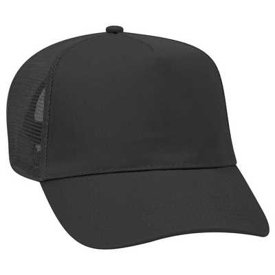 5 PANEL MID PROFILE MESH BACK TRUCKER CAP