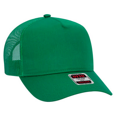 5 PANEL MID PROFILE MESH BACK TRUCKER CAP