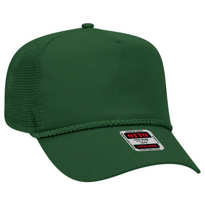 5 PANEL MID PROFILE MESH BACK TRUCKER CAP