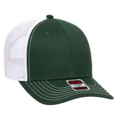 6 PANEL LOW PROFILE MESH BACK TRUCKER CAP