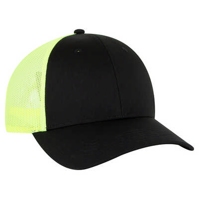 6 PANEL LOW PROFILE MESH BACK TRUCKER CAP