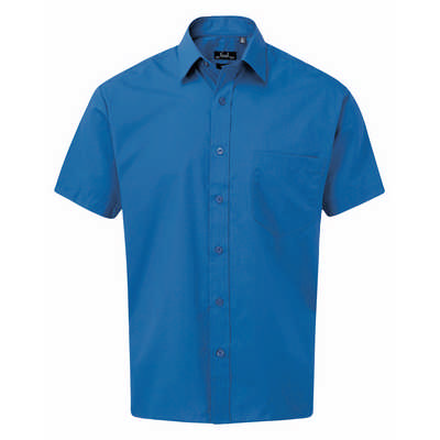 Premier Workwear Short sleeve poplin shirt - 18-19