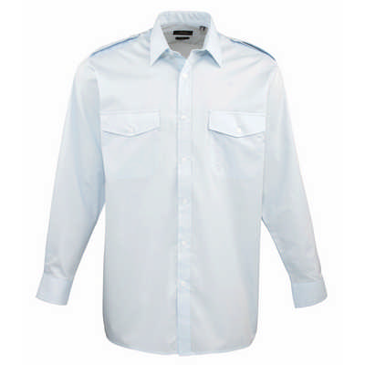 Premier Workwear Long sleeve pilot shirt - 14.5-17.5