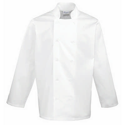 Premier Workwear Long sleeve chefâ??s jacket