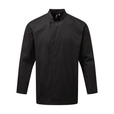 Premier Workwear Chef's essential long sleeve jacket - XS-2XL