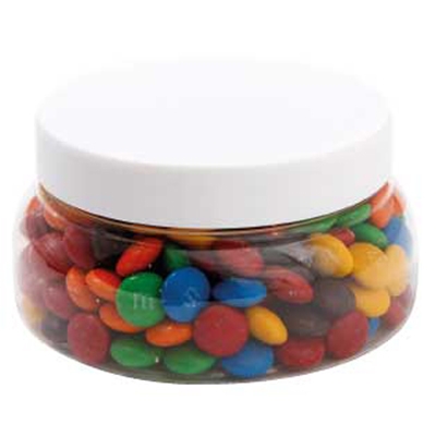 Large Plastic Jar with M&M'