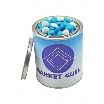 Medium Paint Tin with Chocolate Gems (Corporate Colour)