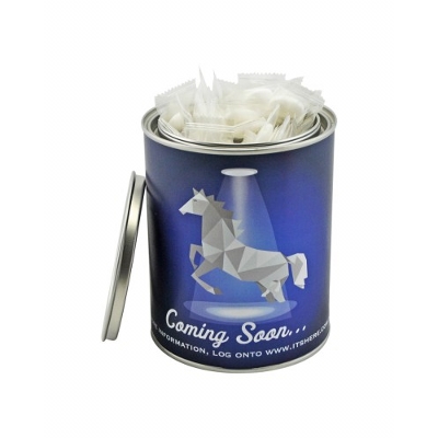 Large Paint Tin with Individually Wrapped Mints