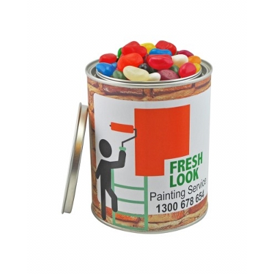 Large Paint Tin with Mixed Jelly Beans