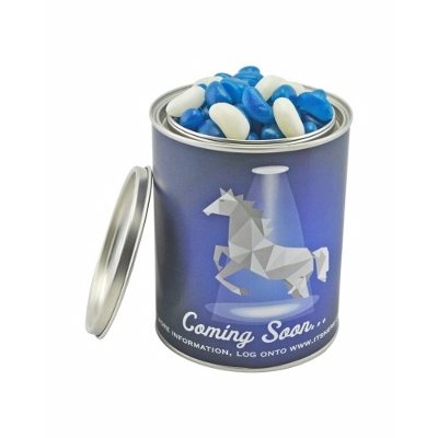 Large Paint Tin with Jelly Beans (Corporate Colour)