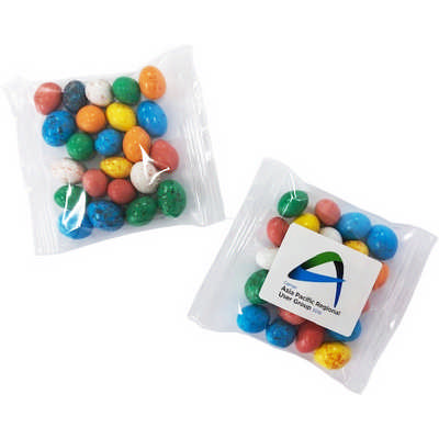 Candy Coated Chocolate Eggs in Bag 50G
