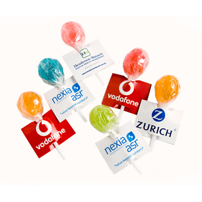 Tag / Mixed Colour Lollipops