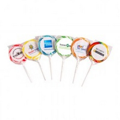 Branded Lollipop with Sticker