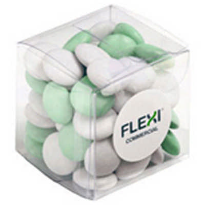 Branded Cube with Sticker
