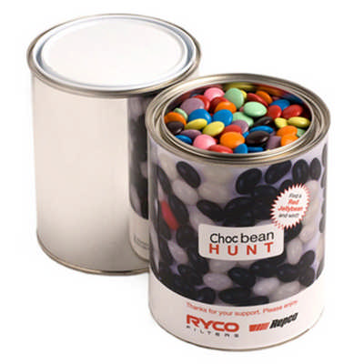 Branded Tin with Wrapper