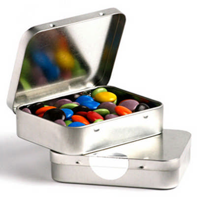 Branded Tin with One Colour Pad Print