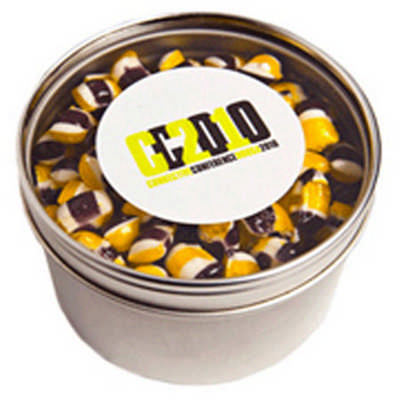Branded Tin with Sticker