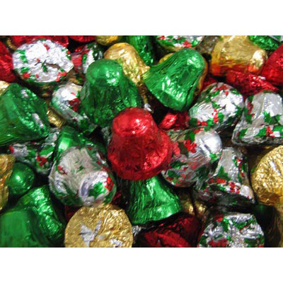 Bulk Christmas Chocolate Bells