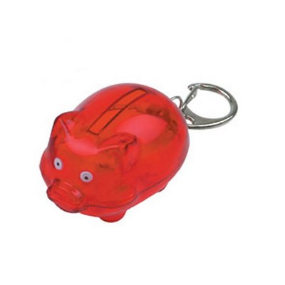 Coin Bank with Keyring