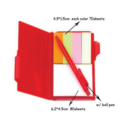 Memo Holder with Ball Pen (DS203_DEX)