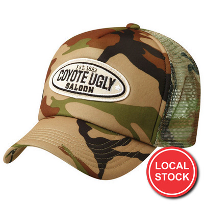 Local Stock - Camouflage Truck Cap (AH296_GRACE) Local Stock - Camouflage Truck Cap