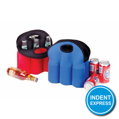 Indent Express - Neoprene 6 Pack Holder (BE4203_GRACE) Indent Express - Neoprene 6 Pack Holder