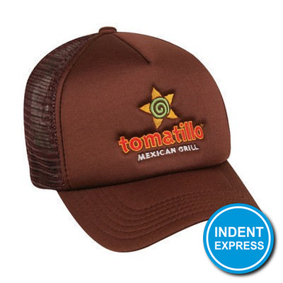 Indent Express - Trucker Mesh Cap (HE295_GRACE) Indent Express - Trucker Mesh Cap