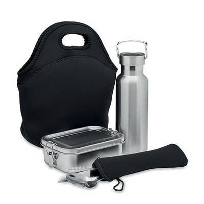 Lunch Set in Neoprene Bag