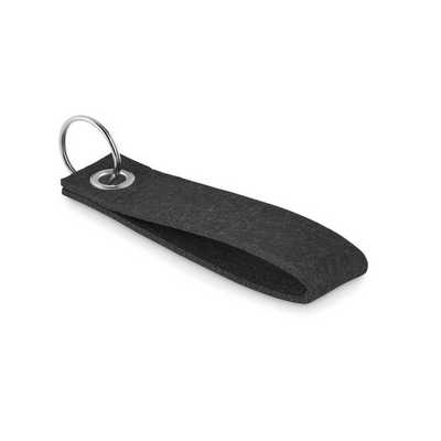 Rectangular RPET felt keyring