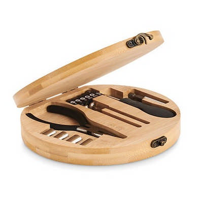 Bartlett Tool set in Bamboo Case