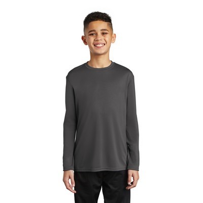 Port & Company Youth Long Sleeve Performance Te