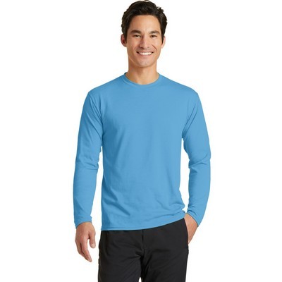 Port & Company Long Sleeve Performance Blend Te