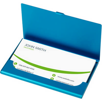 Aluminium card holder (8766_EUB)