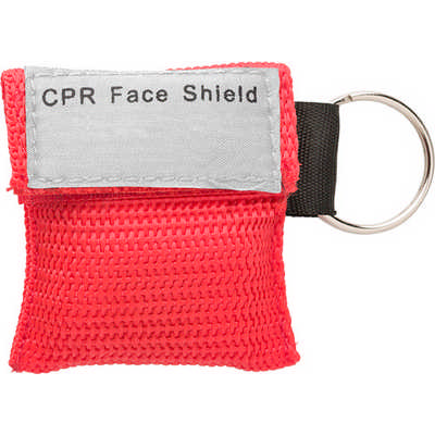 Polyester pouch with CPR mask (8840_EUB)
