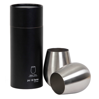 Stemless Stainless Steel Wi