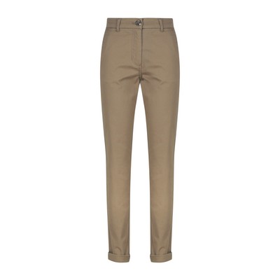 Womens Modern Chino - Walnu