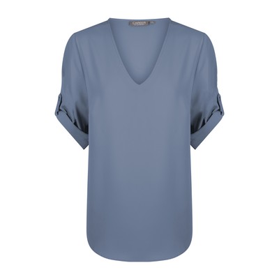 Womens V Neck Luxe Soft Top