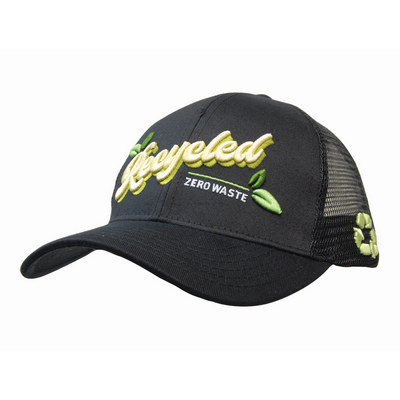 Recycled Polyester/Mesh Cap