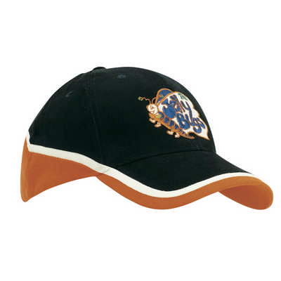 Brushed Heavy Cotton Tri-Coloured Cap