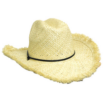 Frayed Edge Cowboy Straw Hat