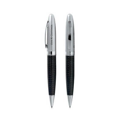Carbon Fibre Twist Pen (G1709_PB) Carbon Fibre Twist Pen