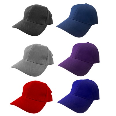 Brushed Cotton Baseball Cap