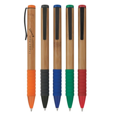 Bamboo Design Twist Pen (HPEN675_OC)