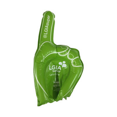 INFN110 Inflatable Hand Number 1 Pvc (INFN110_OC) INFN110 Inflatable Hand Number 1 Pvc