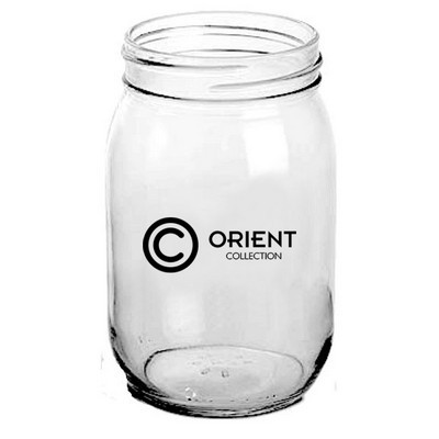 JAR02 Mason Jar Without Lid (JAR02_OC) JAR02 Mason Jar Without Lid
