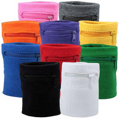 Sweat Band With Zipper