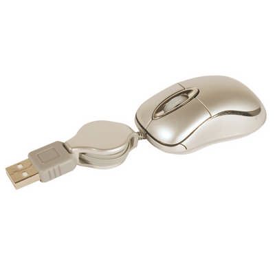 Retractable Cable Mouse (MOIT06A_OC)