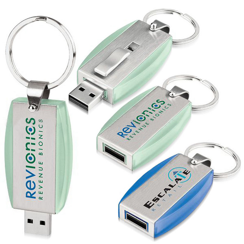 16Gb Deluxe Keyring Flash Drive (OC30X224_OC)